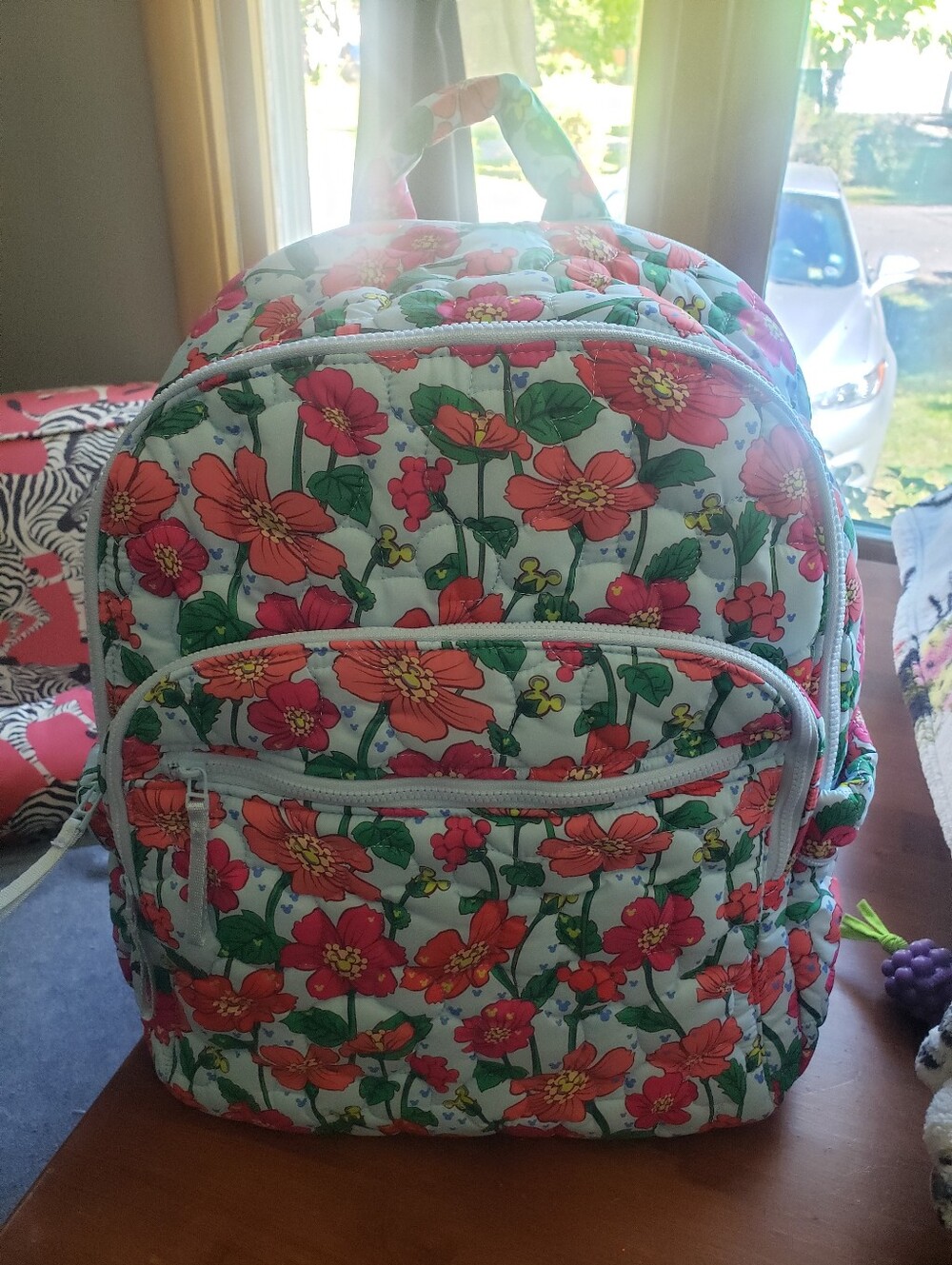 VERA BRADLEY MICKEY MEADOW NWT BANCROFT BACKPACK-XL